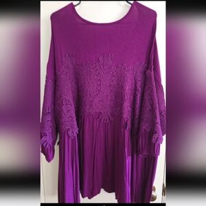 Roamans size 2x (26-28) babydoll blouse